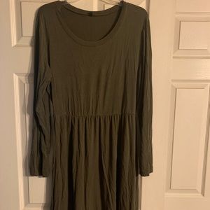 XL Heather green Amazon dress